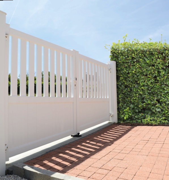 Portail pvc 3