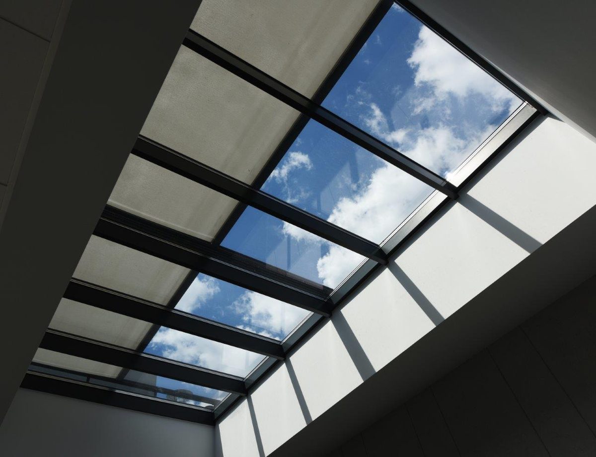Store veranda aluminium design pose Essonne