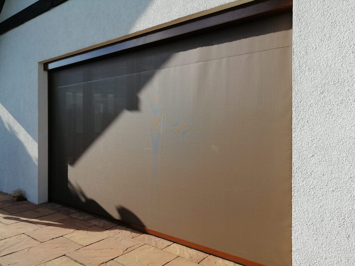 Store ZIP exterieur grande baie vitree pose renovation maison Ile-de-France