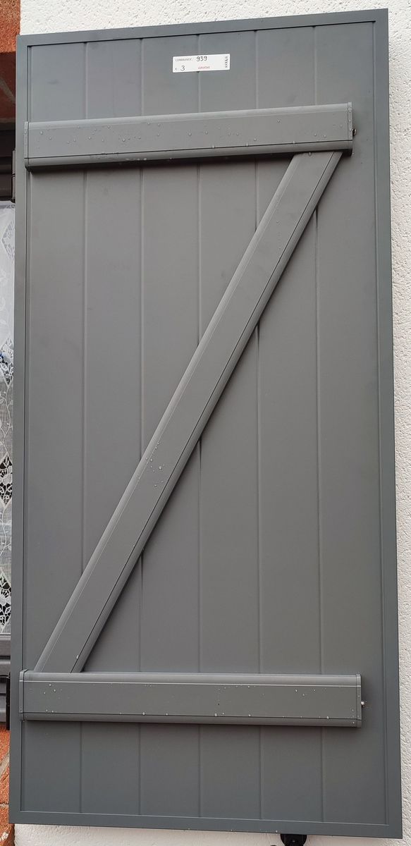 Volet battant aluminium pose neuf maison pavillon Essonne
