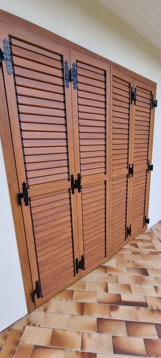 Volet battant aluminium sur mesure installation Ile-de-France