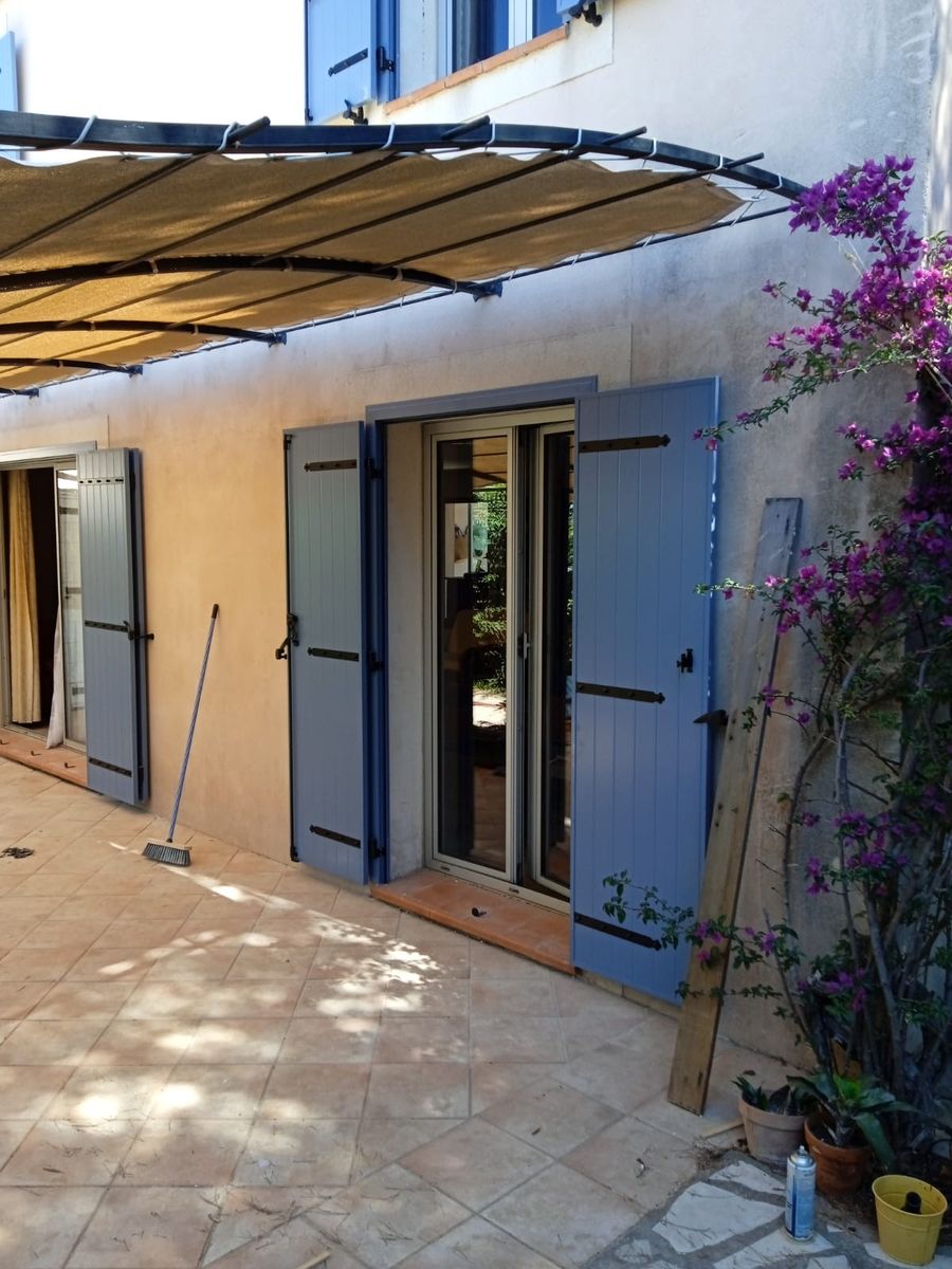 Volet battant aluminium pose renovation facade Val-de-Marne