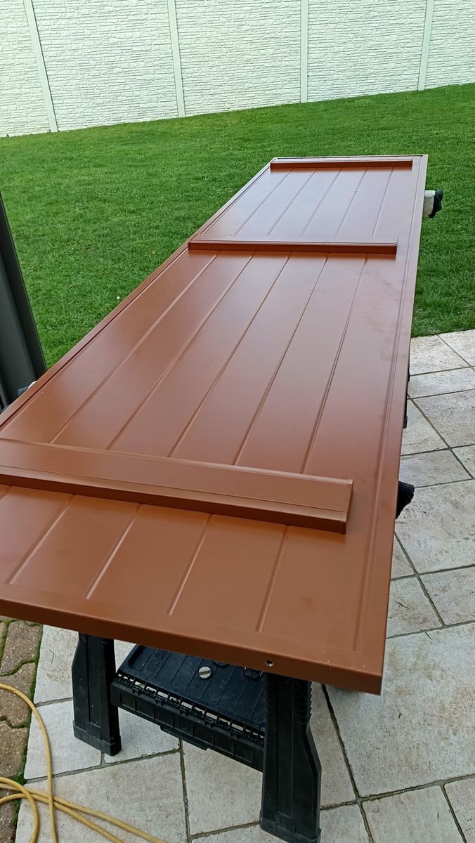 Volet battant aluminium ton bois chene pose maison pose 01