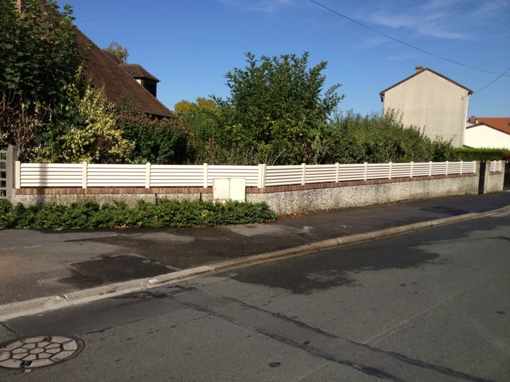 Clôture aluminium sur mesure - réalisation Chartres (Centre-Val de Loire)