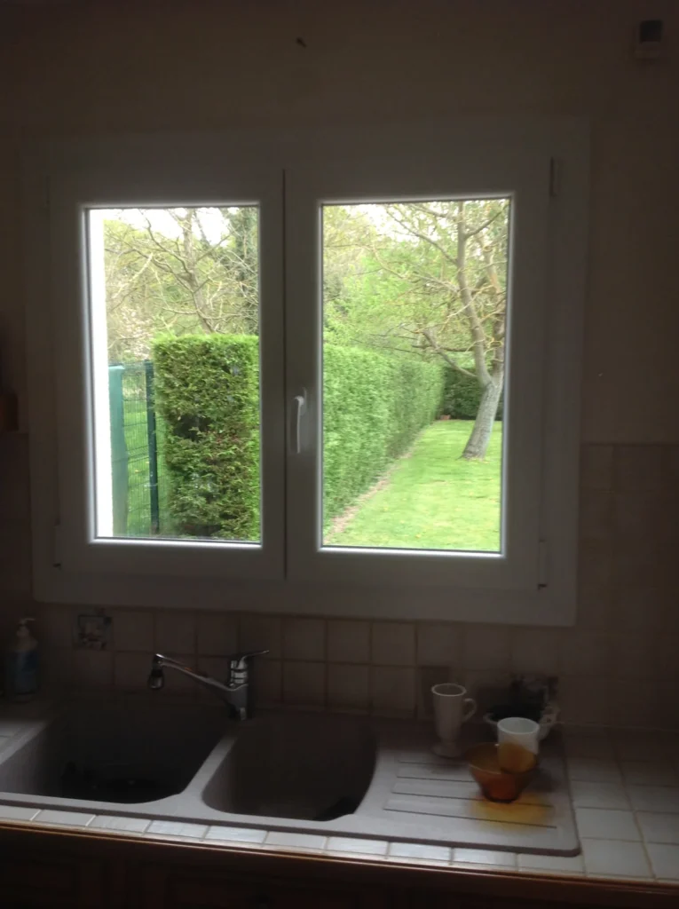 Fenêtre PVC sur mesure - réalisation Chartres (Centre-Val de Loire)