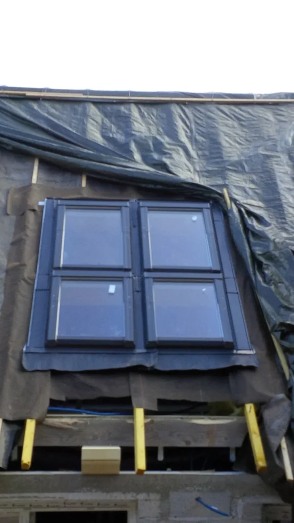 Fenêtre PVC sur mesure - réalisation Rennes (Bretagne)