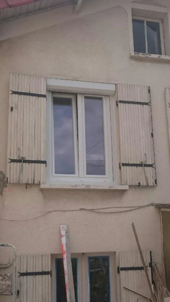 Fenêtre PVC sur mesure - réalisation Seine-et-Marne (Île-de-France)
