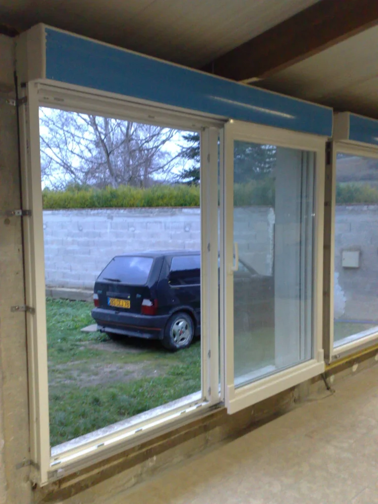 Fenêtre PVC sur mesure - réalisation Essonne (Île-de-France)