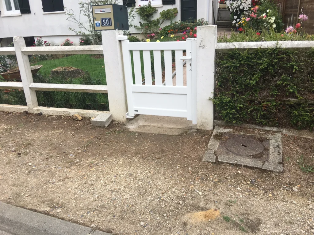 Portail aluminium sur mesure - réalisation Strasbourg (Grand Est)