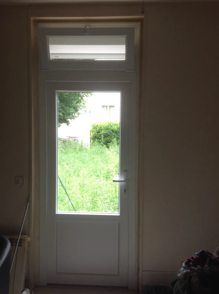 Porte d’entrée sur mesure - réalisation Rennes (Bretagne)